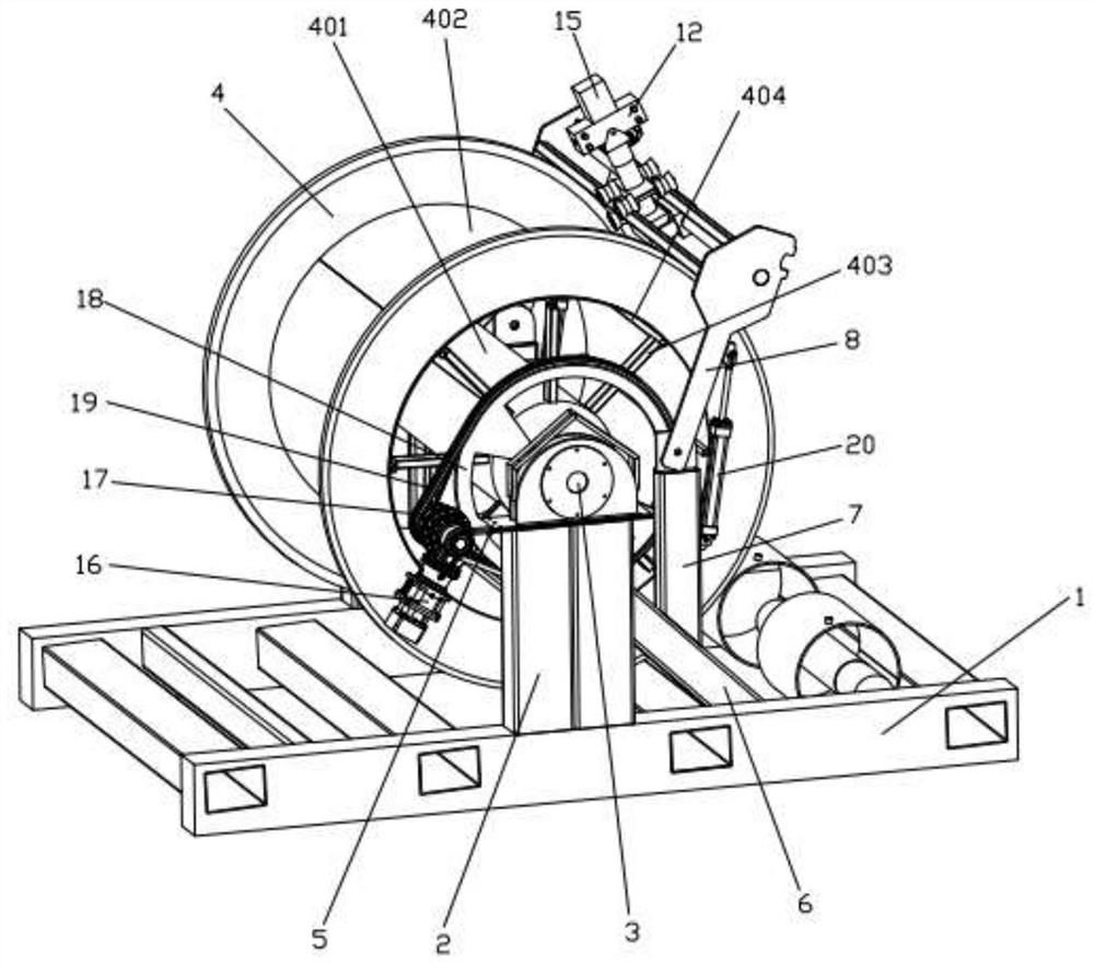 Pay-off machine with wire stopping function