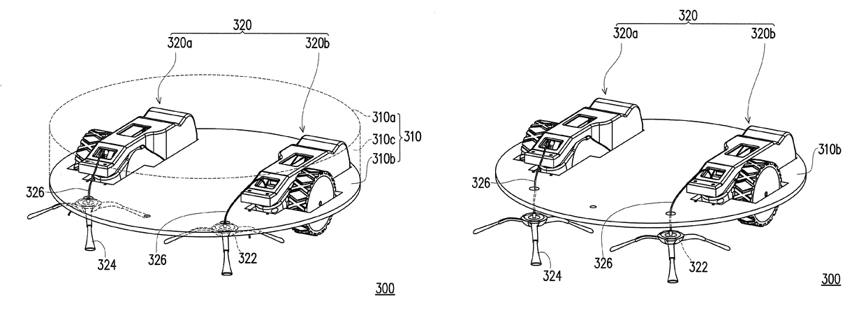 Wheel driving device and cleaner robot having the same