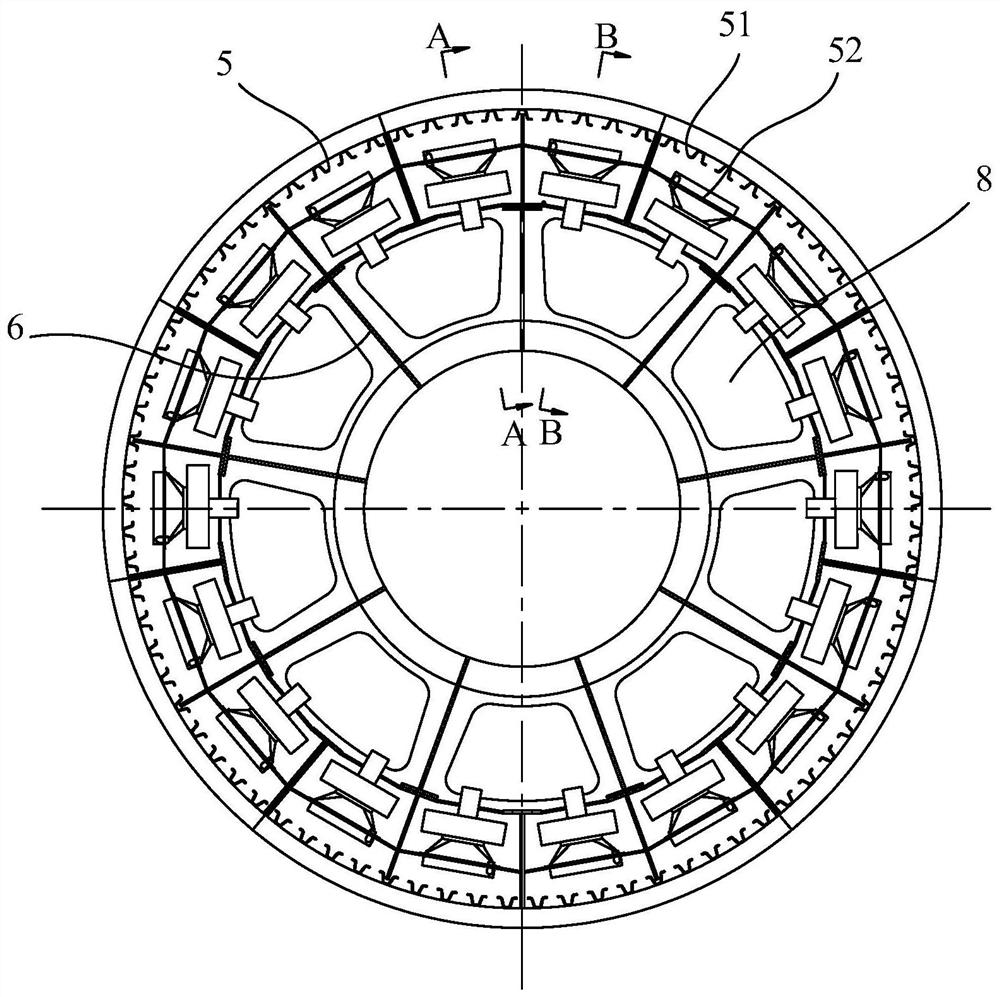Stator segments, stator components and cooling systems for stator components