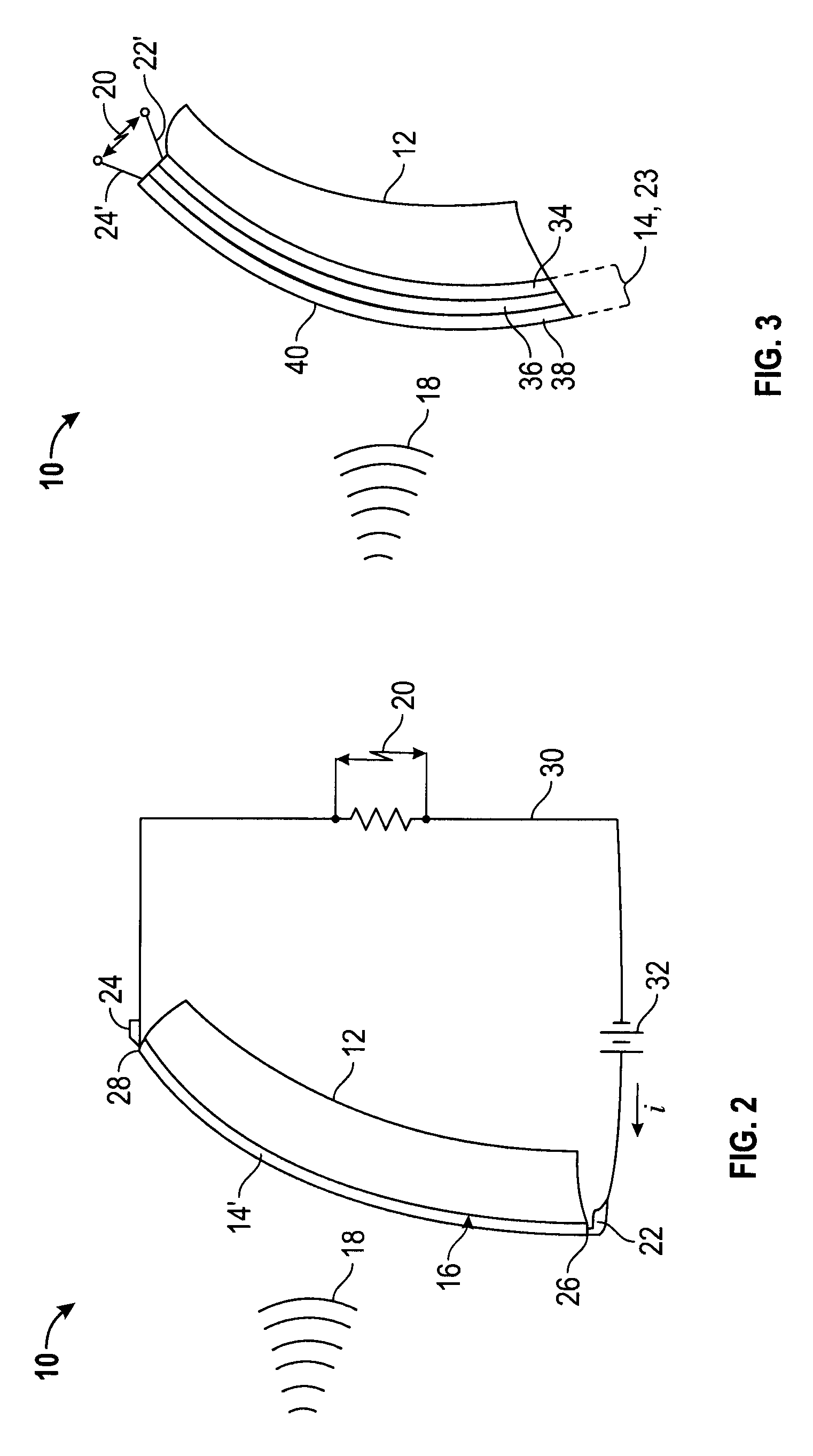 Transparent lens microphone