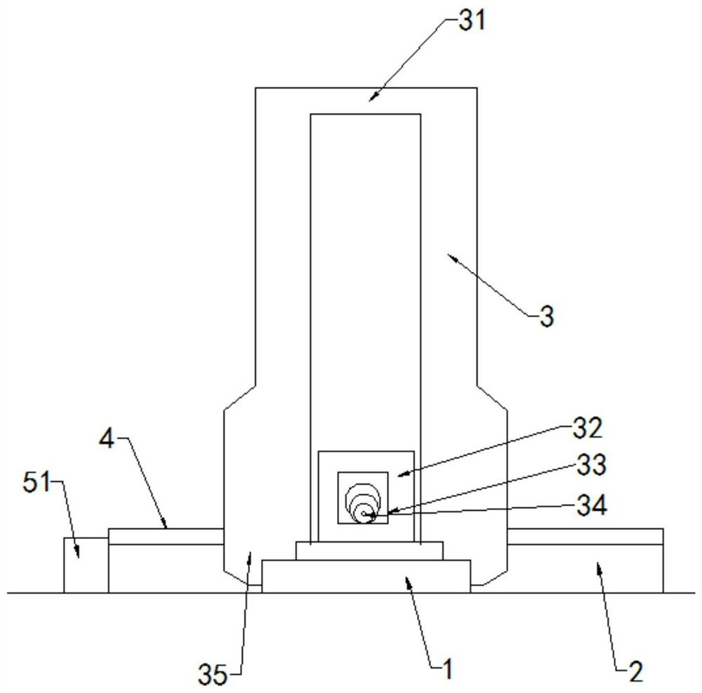 Moving mechanism of numerical control machine tool and lubricating method thereof