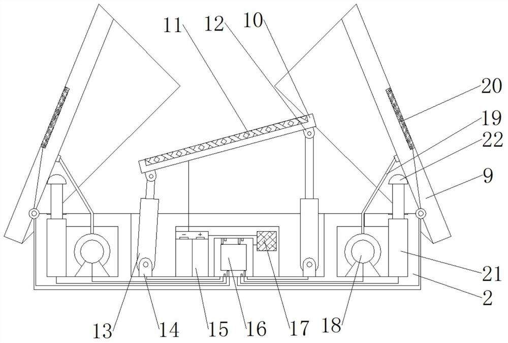 Improved transformer intelligent air cooling control device