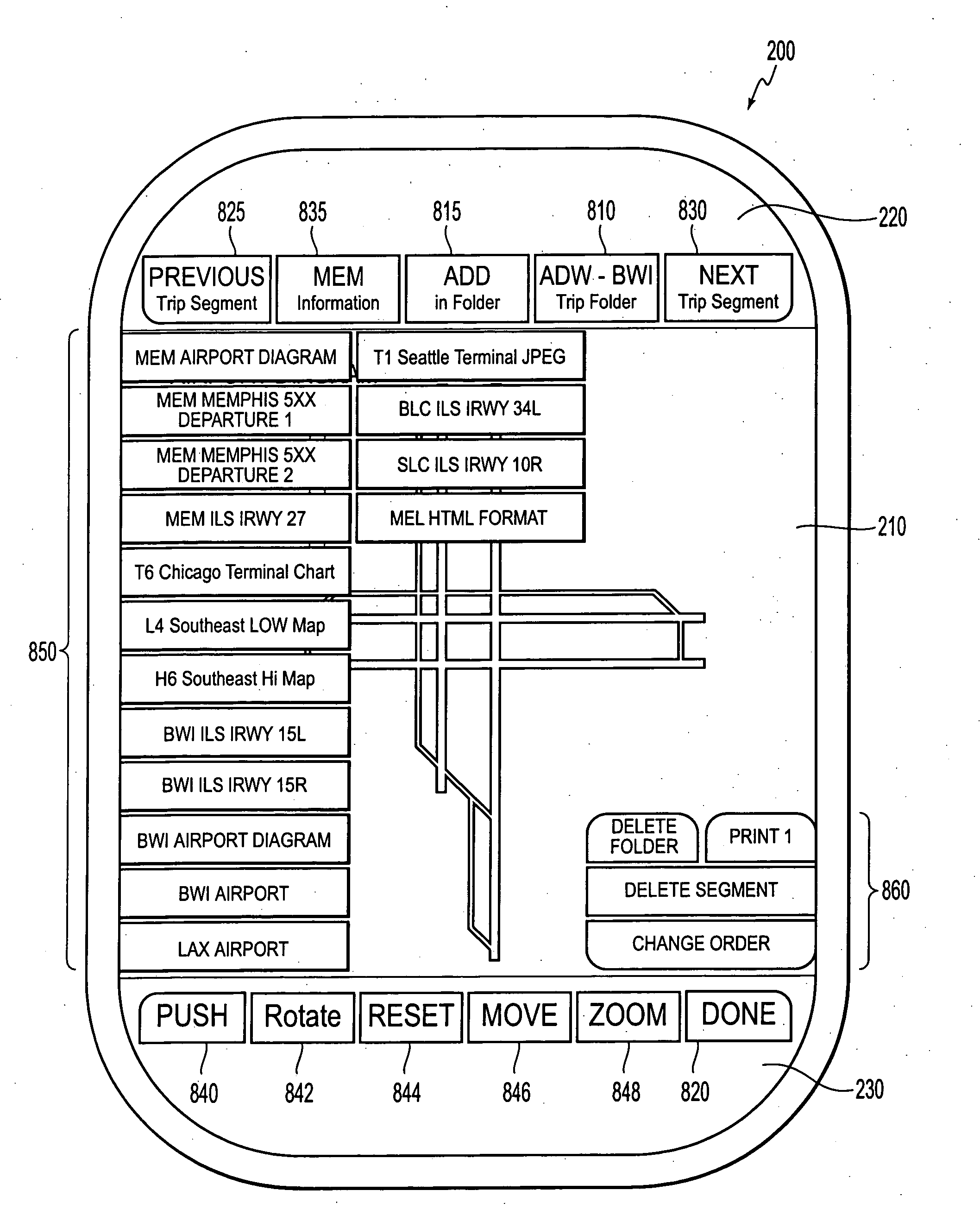 Systems and methods for preflight planning and inflight execution using portable electronic data storage and display devices