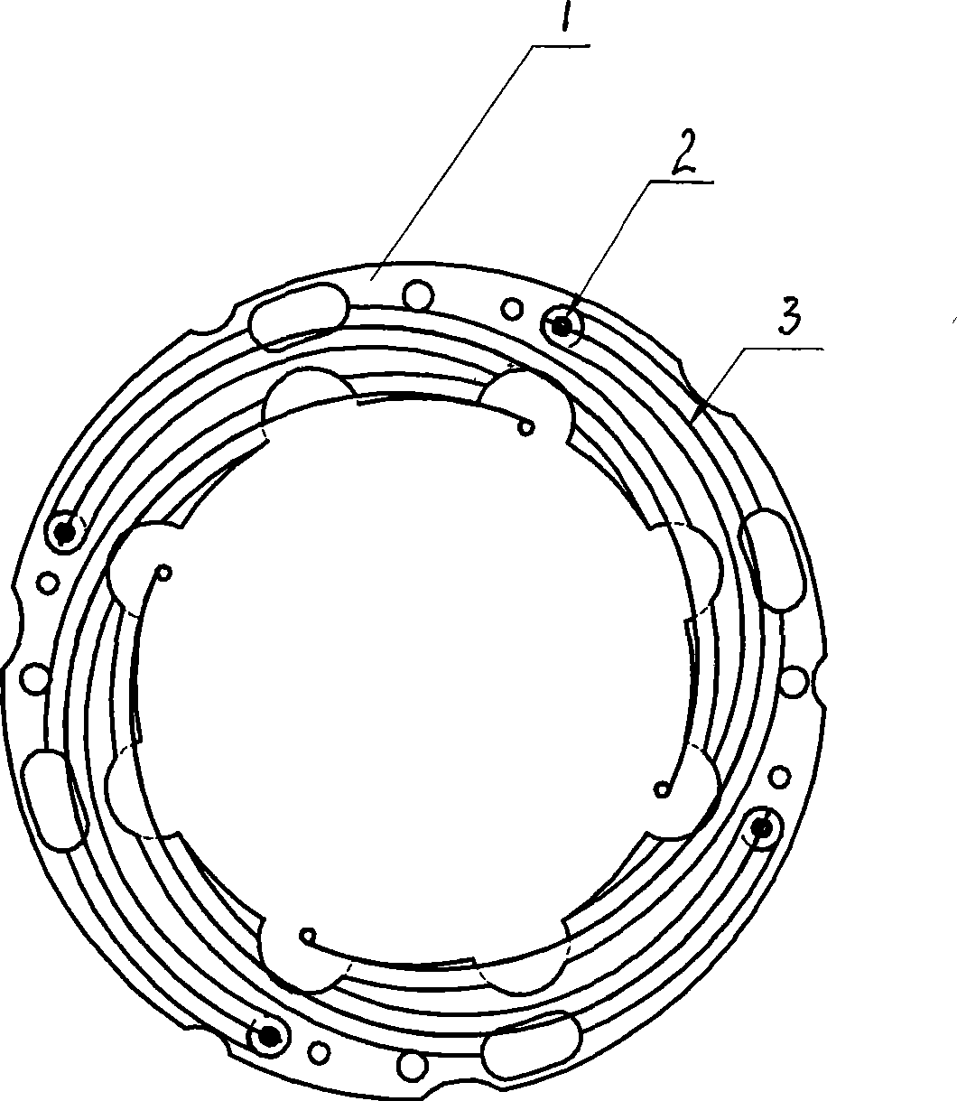 Automatic cleaning method of tin-zinc bronze conductive hair wire