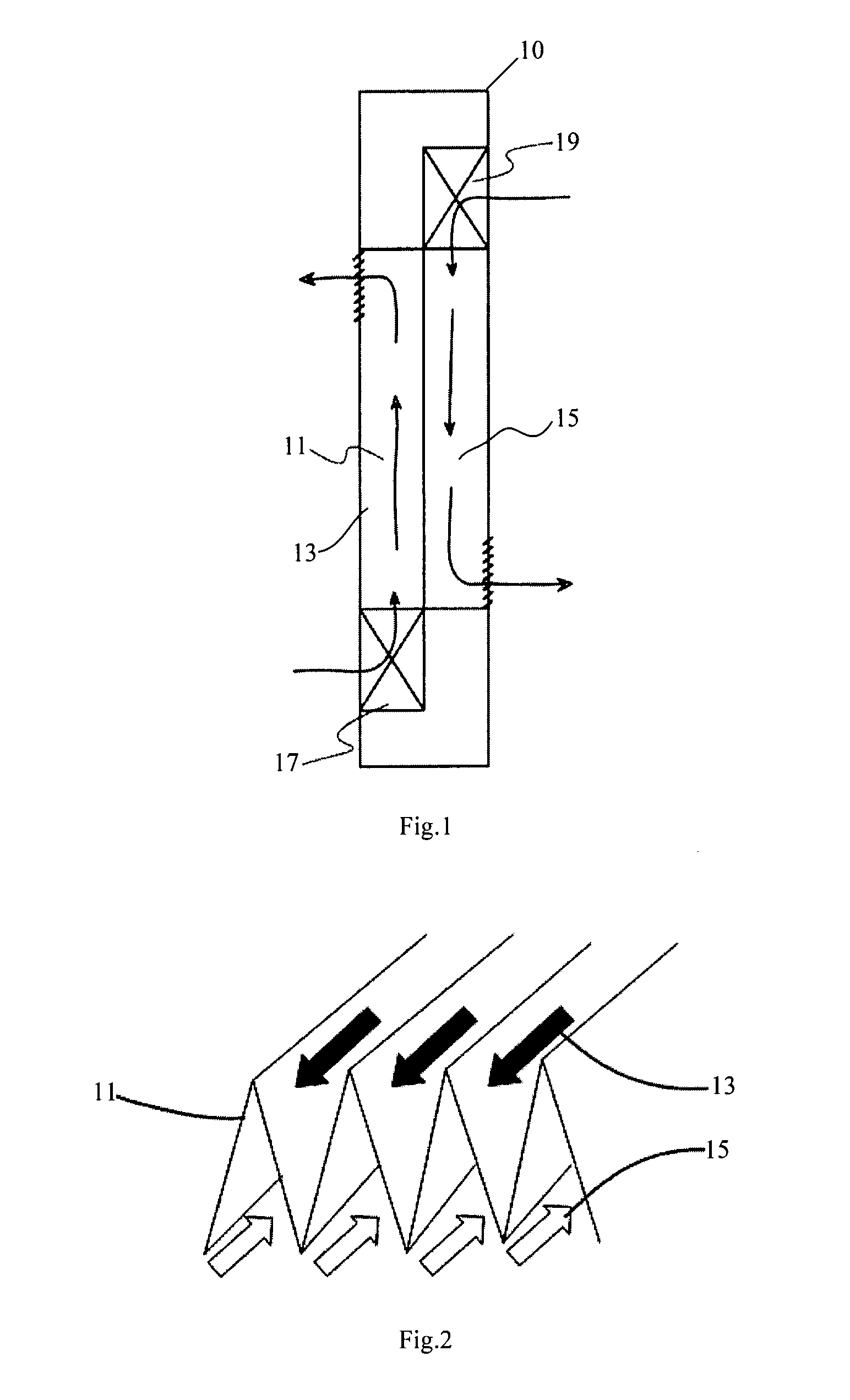 Heat exchanger, heat dissipation method of the same and communication apparatus