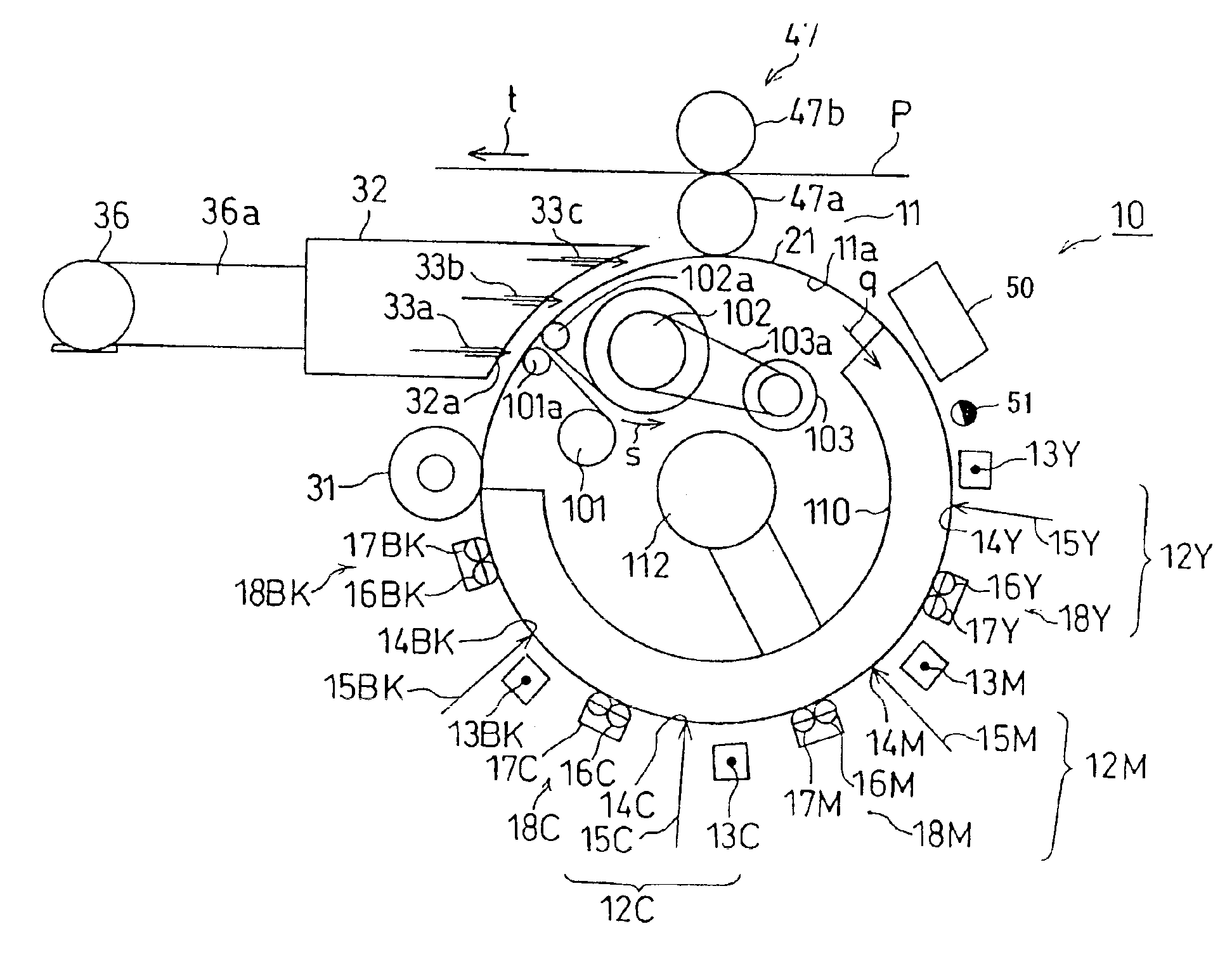 Photosensitive device, image forming apparatus and method for forming images