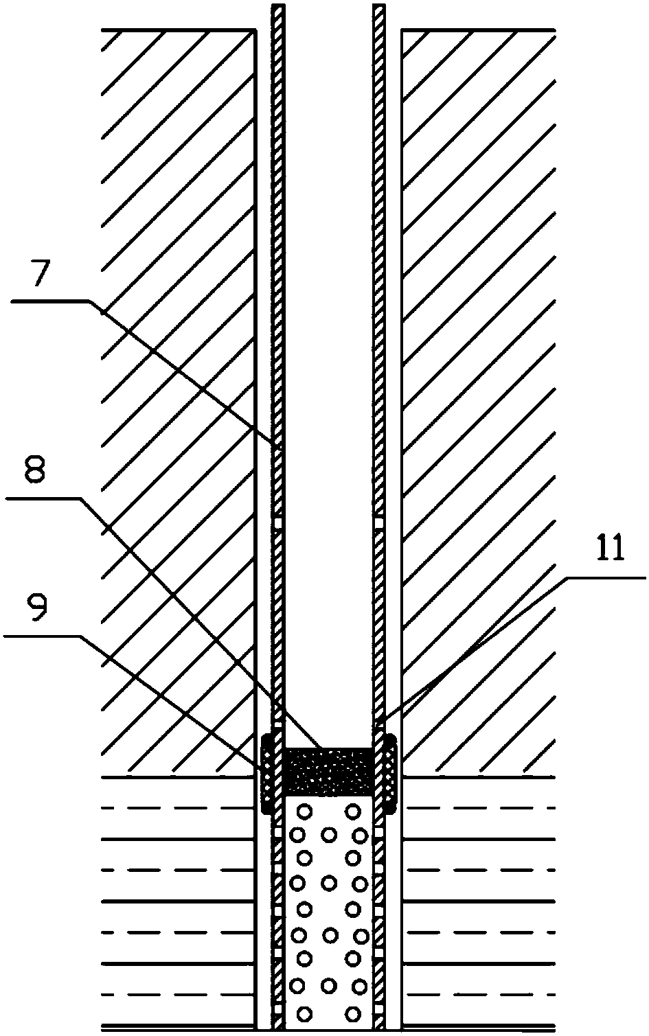 Fixed-point quantitative grouting device and system