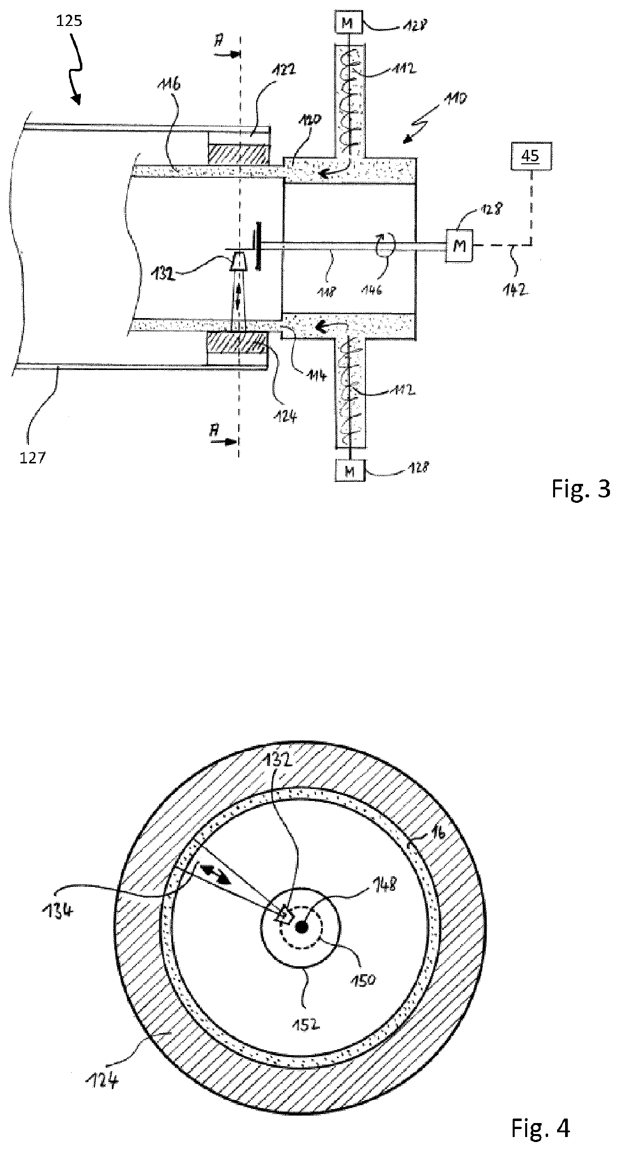 Method and device for measuring a tubular strand