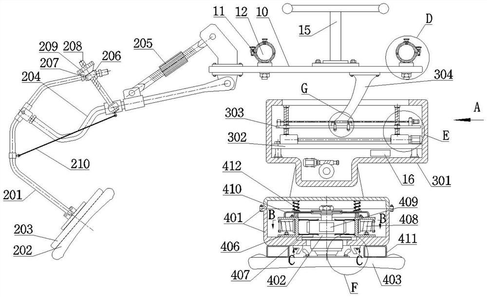 Gynecological and obstetrical postpartum nursing equipment and nursing method