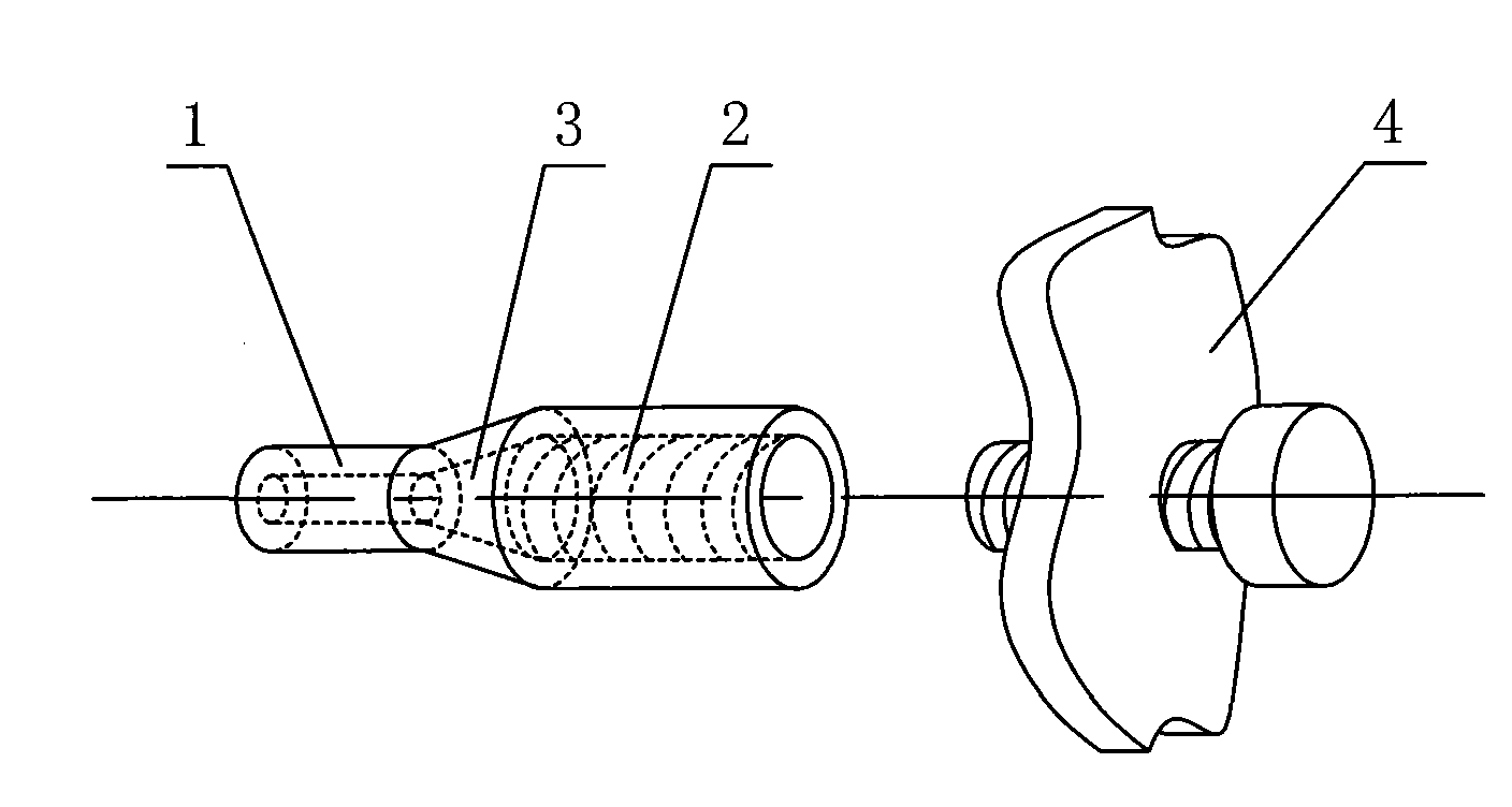 Construction method for connecting part of PHC tubular piles