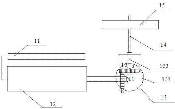 Door opening and closing device and door opening and closing control method