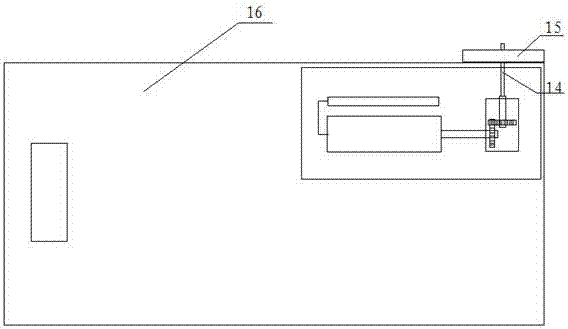 Door opening and closing device and door opening and closing control method