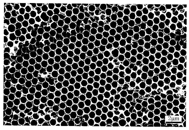 Method of preparing three-dimensionally ordered macroporous chelate resin with hydrophilic-structure framework