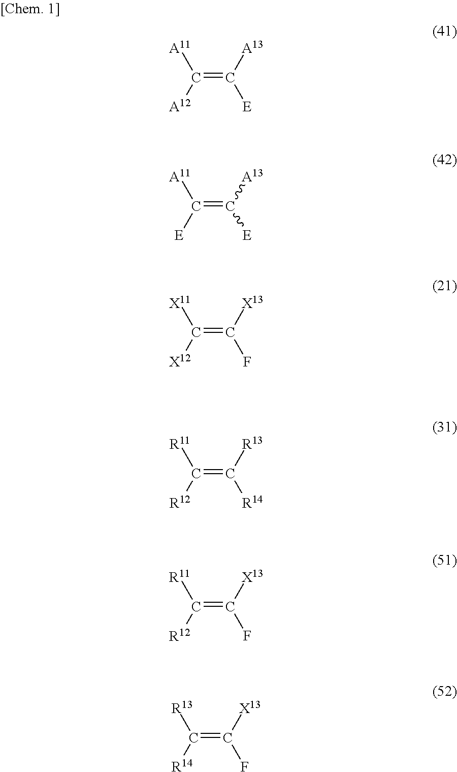 Production method for fluorine-containing olefin compound