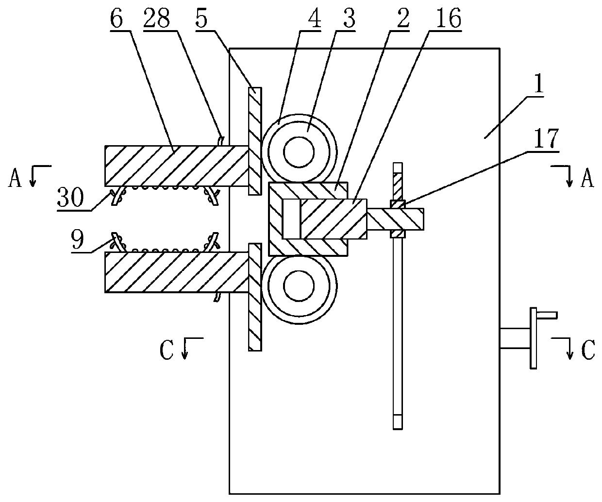 Orthopedic rehabilitation massage device