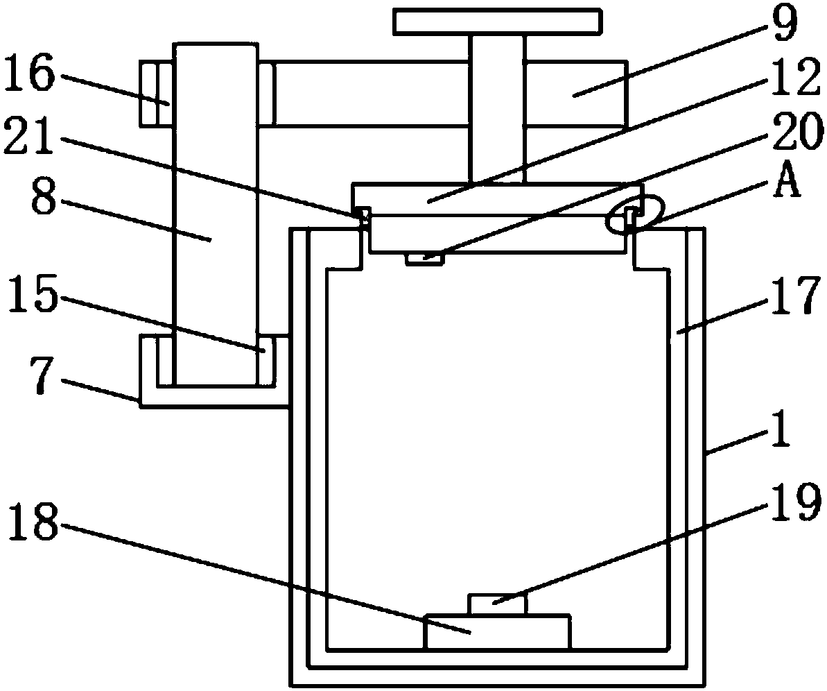 Oxford cloth boiling-off tank with improved strength