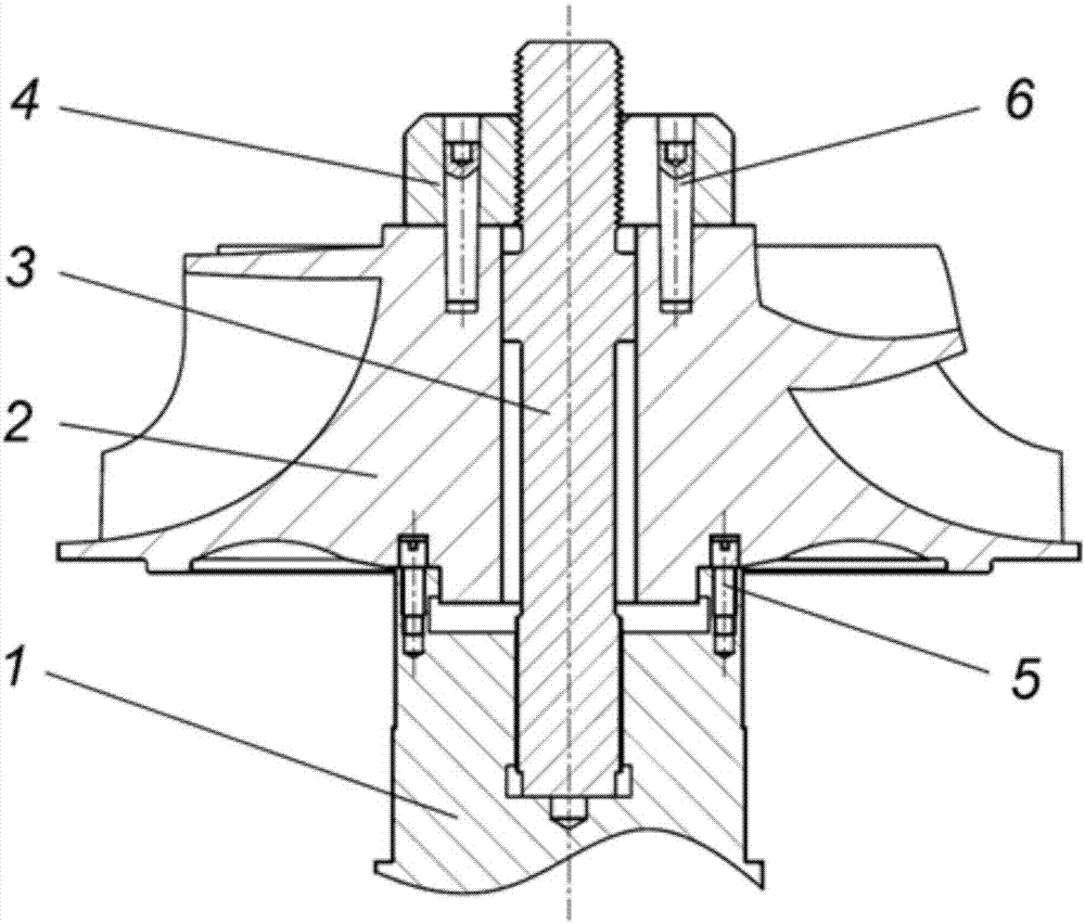 Locking structure for impeller of high-speed magnetic-levitation fan