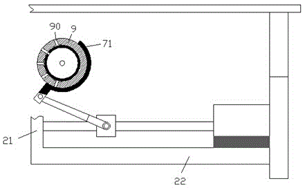 Dust-proof shock-absorbing type air conditioner condensate water drain device