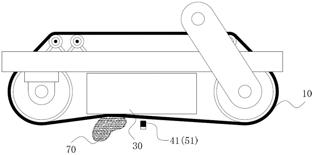 Iron removal device with automatic iron unloading function