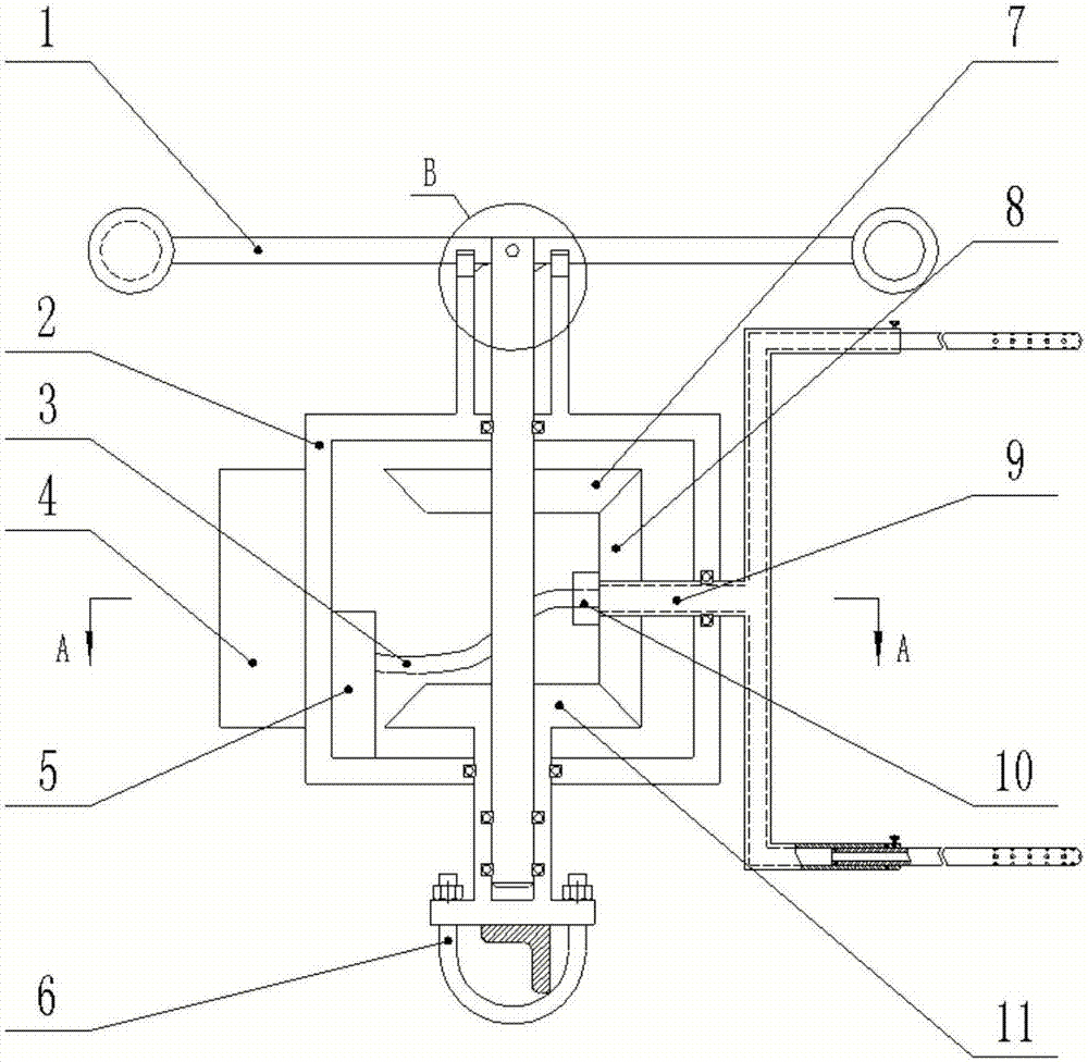 Use method of novel anti-bird device used for power distribution line poles and towers