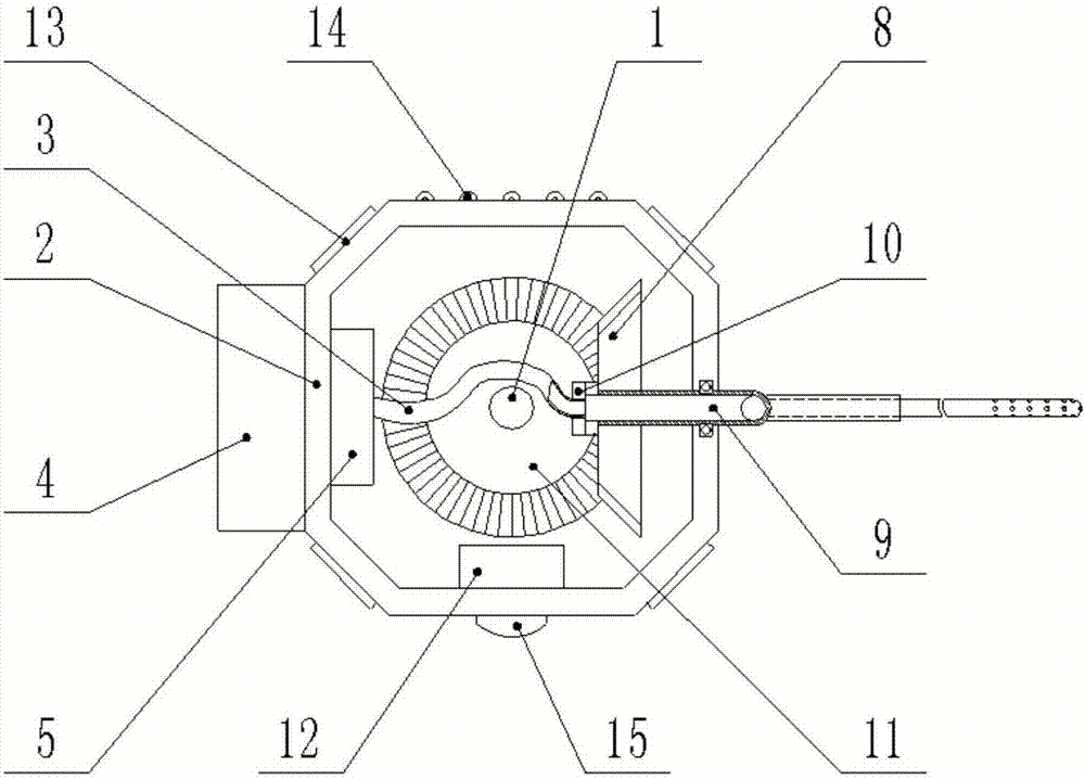 Use method of novel anti-bird device used for power distribution line poles and towers