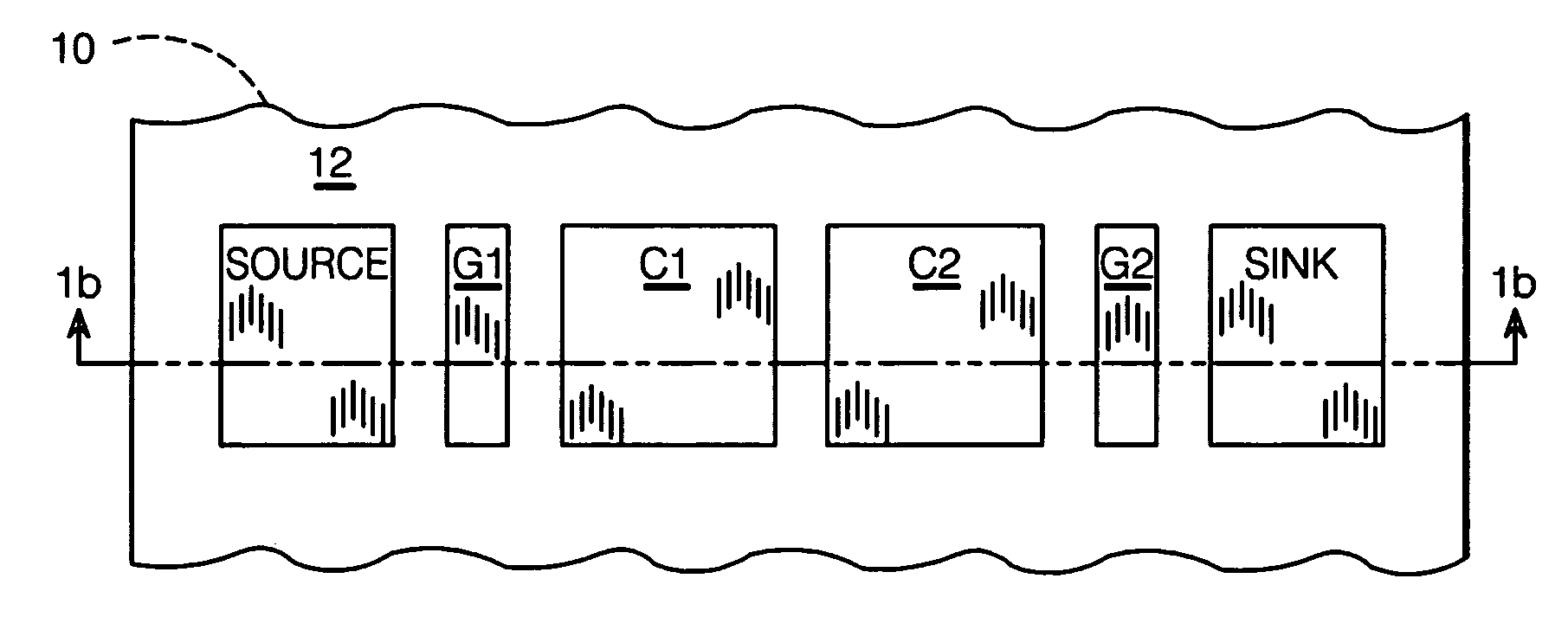 Variable charge packet integrated circuit capacitor