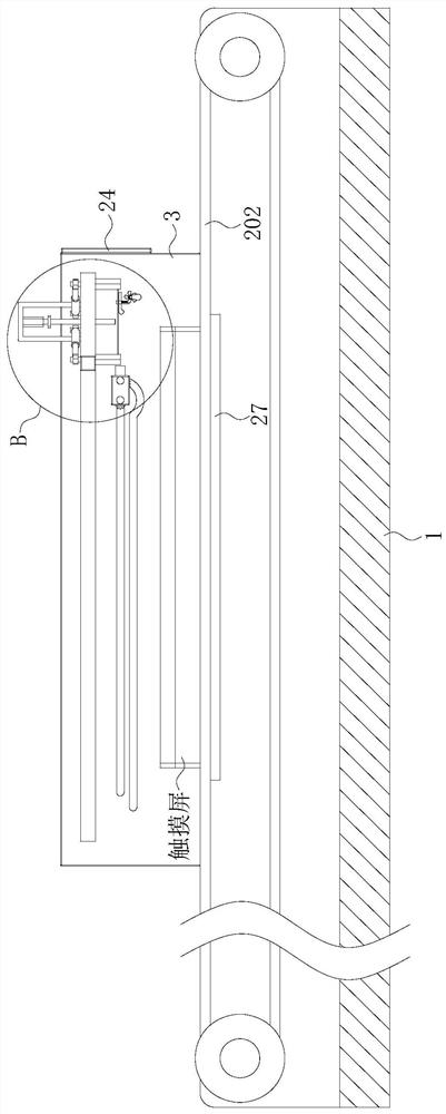 Glass aligning and laminating device for capacitive touch screen production