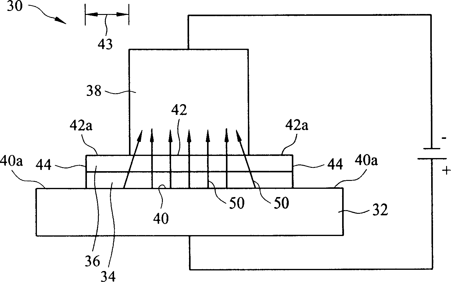 Pyramid-shaped capacitor structure and method of manufacturing thereof