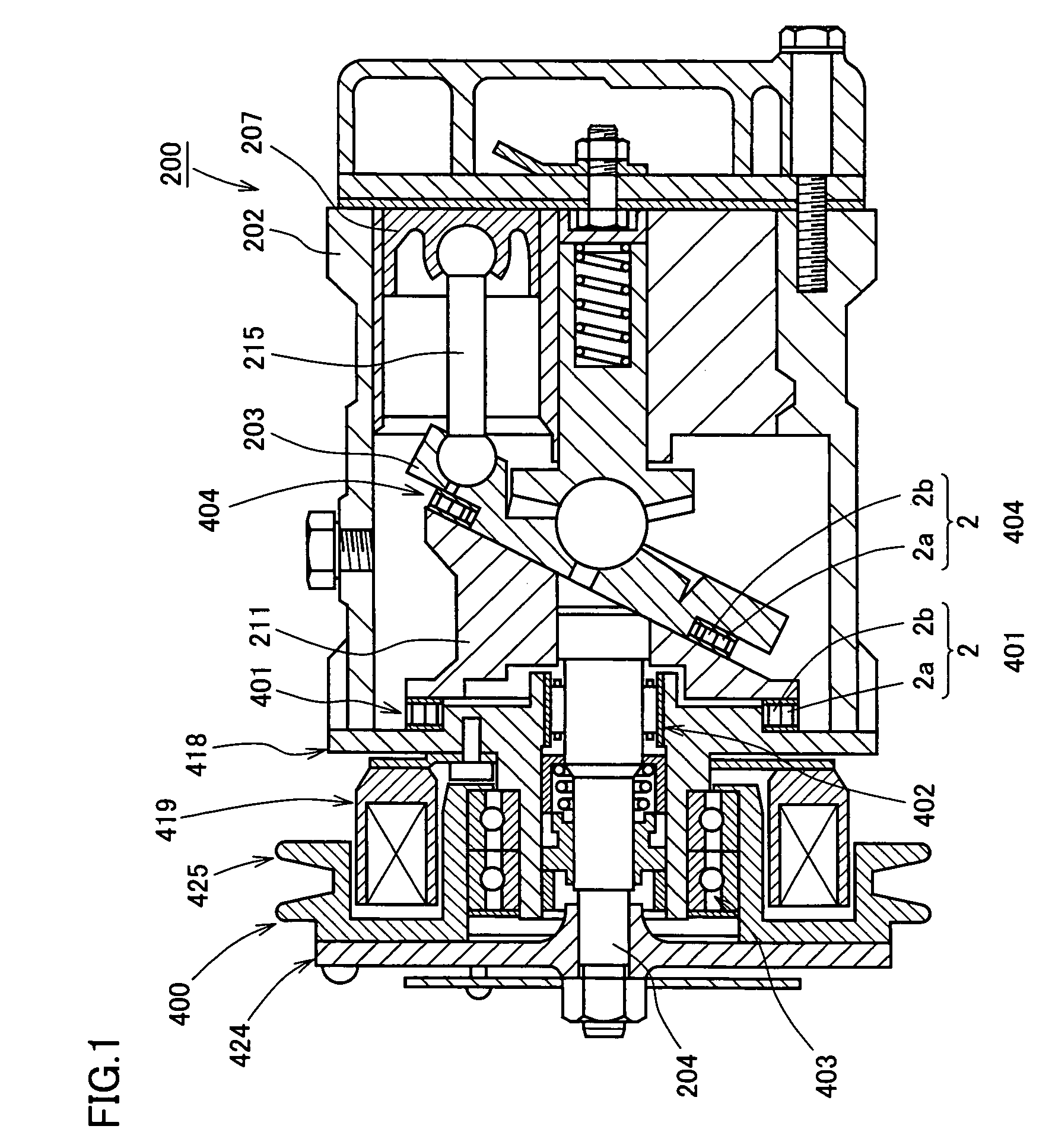 Compressor bearing and compressor component