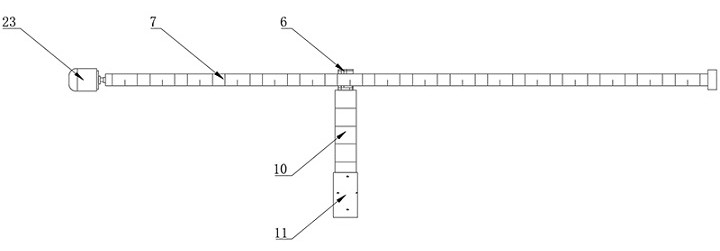 Aluminum foil processing device for manufacturing high-specific-volume ultra-small aluminum electrolytic capacitor