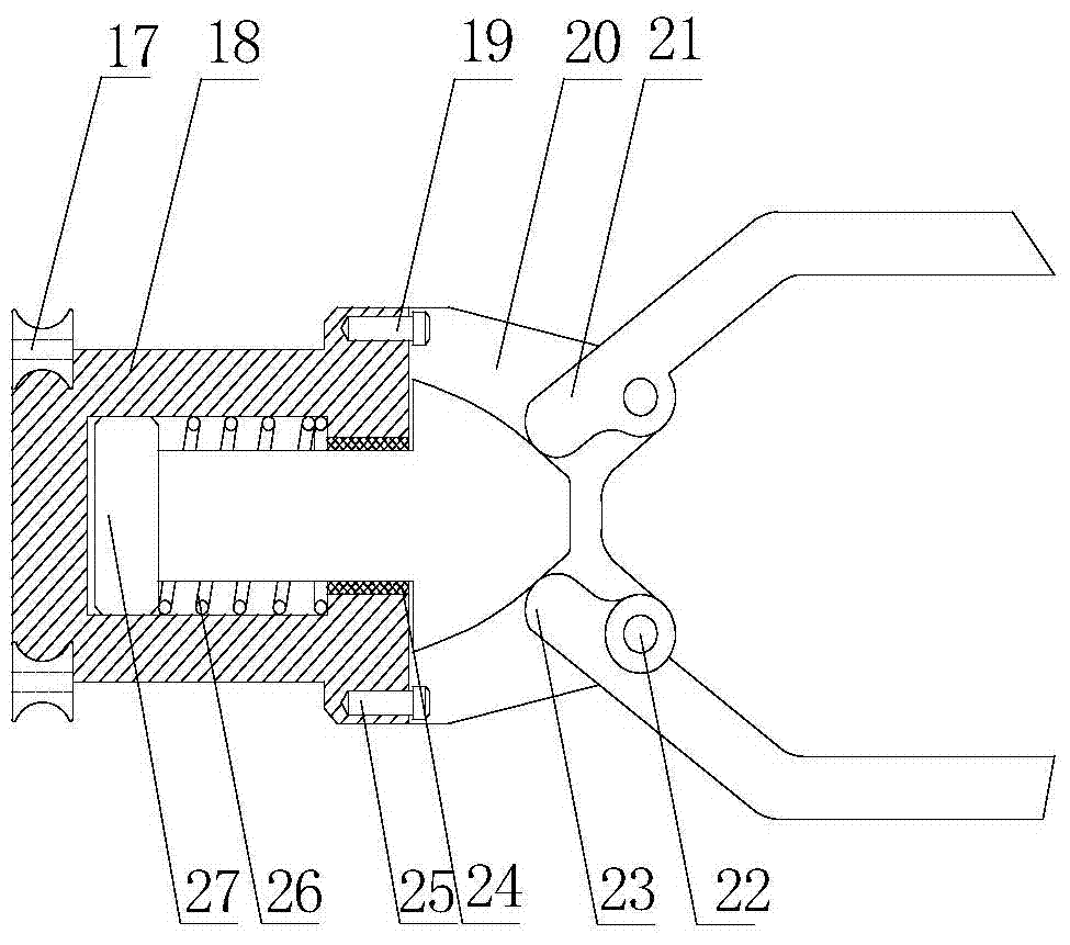 Horizontal packing machine allowing automatic waste paper compression and binding