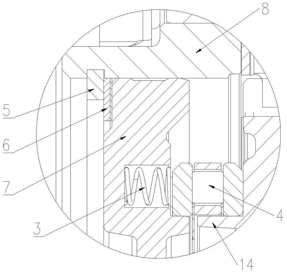 Helical gear side reducer arrangement structure