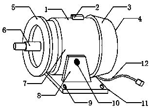 Electromagnetic motor capable of rotating reversely