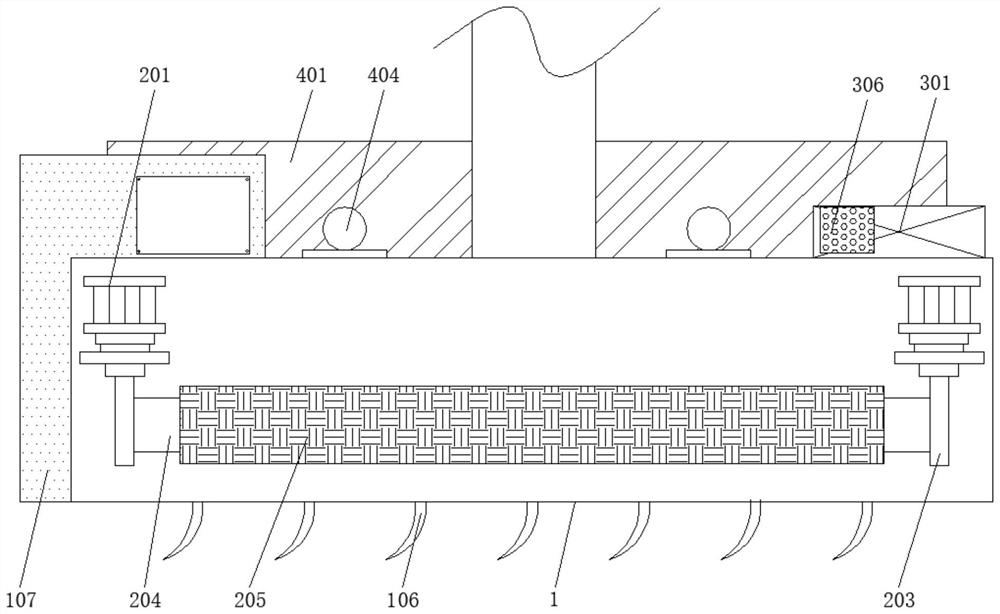 Agricultural rotary cultivator with fertilizing mechanism