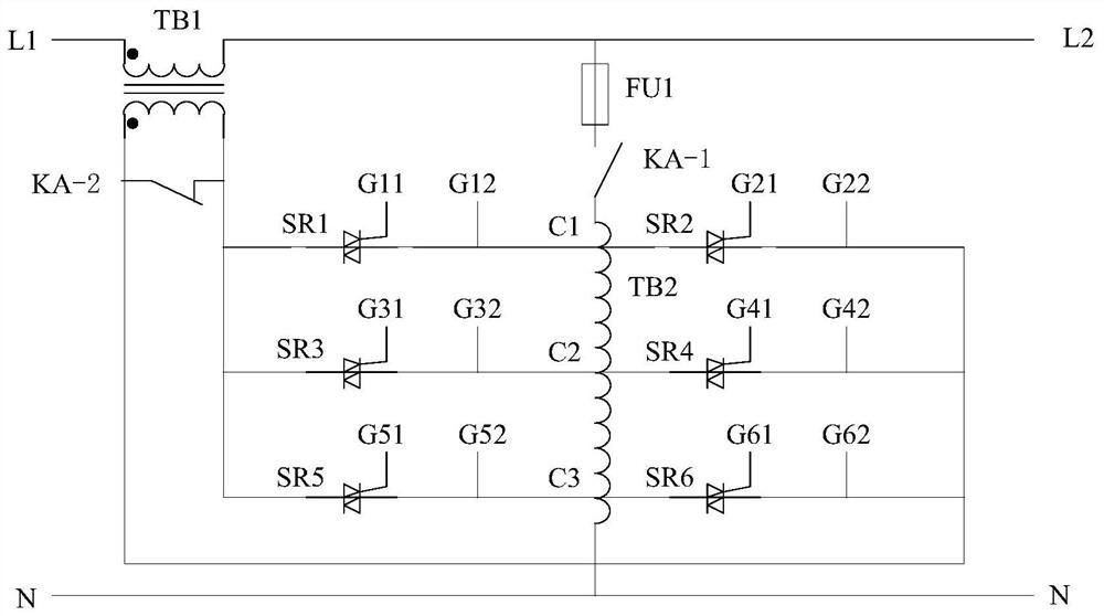 Auto-compensated AC voltage regulator control method