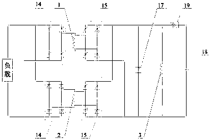 Two-phase air core compensation pulse generator and method for realizing pulse discharge thereof