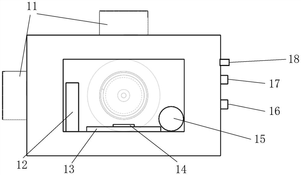 Self-balancing wall surface laser coordinatograph