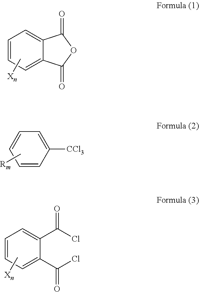 Method of producing phthaloyl dichloride compound, catalyst for use in the method, and method of forming the catalyst