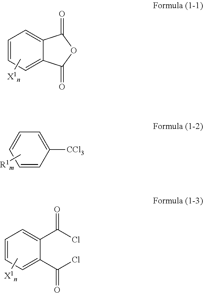 Method of producing phthaloyl dichloride compound, catalyst for use in the method, and method of forming the catalyst