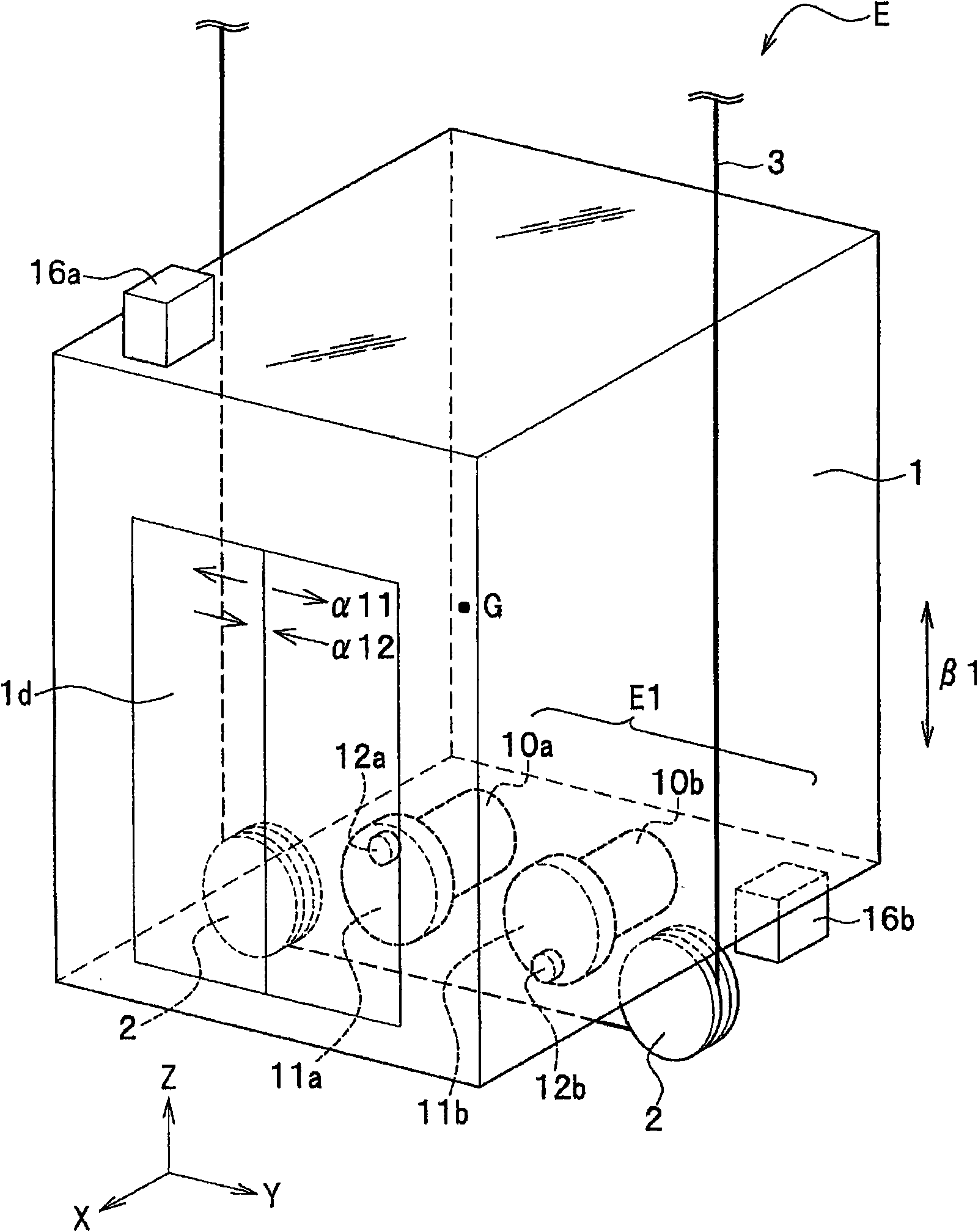 Damping device for elevator and elevator employing the same