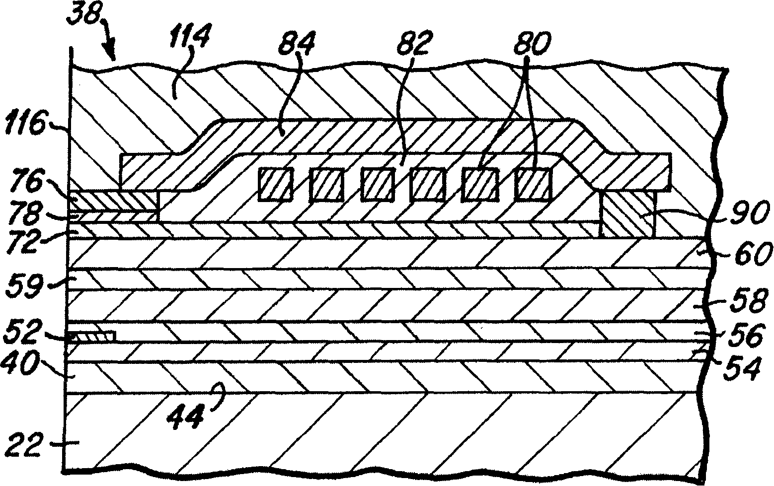 Inductive magnetic head with non-magnetic seed layer gap structure and method for the fabrication thereof