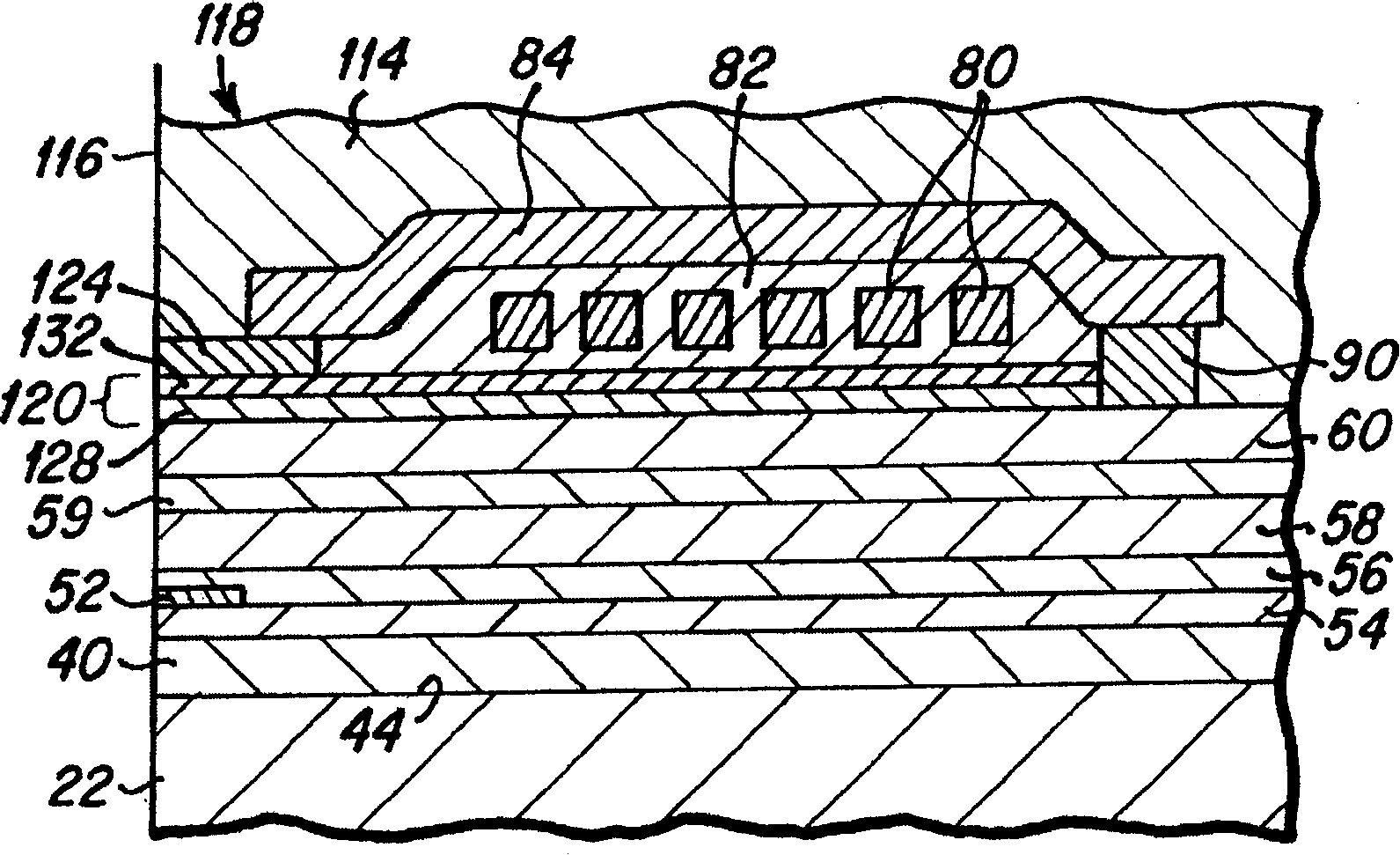 Inductive magnetic head with non-magnetic seed layer gap structure and method for the fabrication thereof