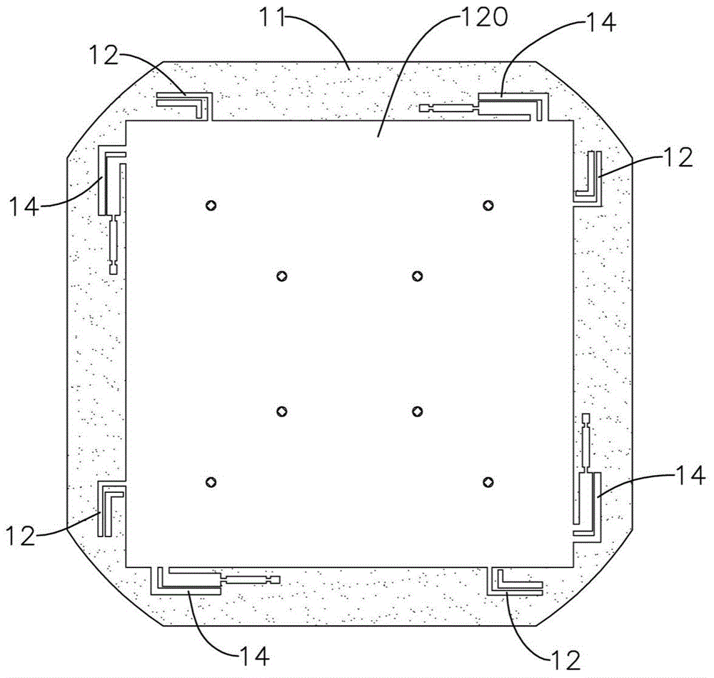 Intelligent antenna device and method for switching radiation patterns thereof