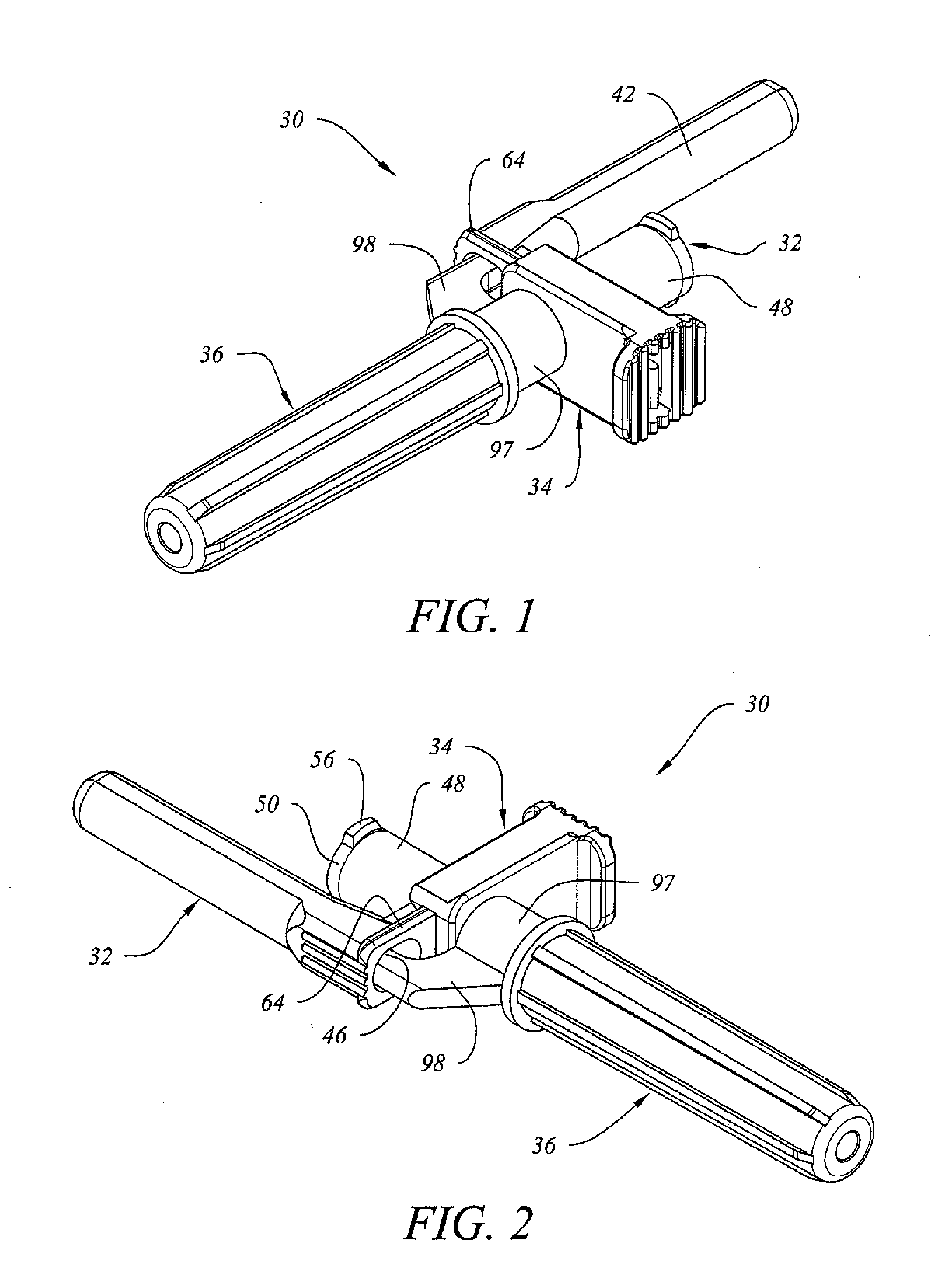 Medical Device with Sliding Frontal Attachment and Retractable Needle