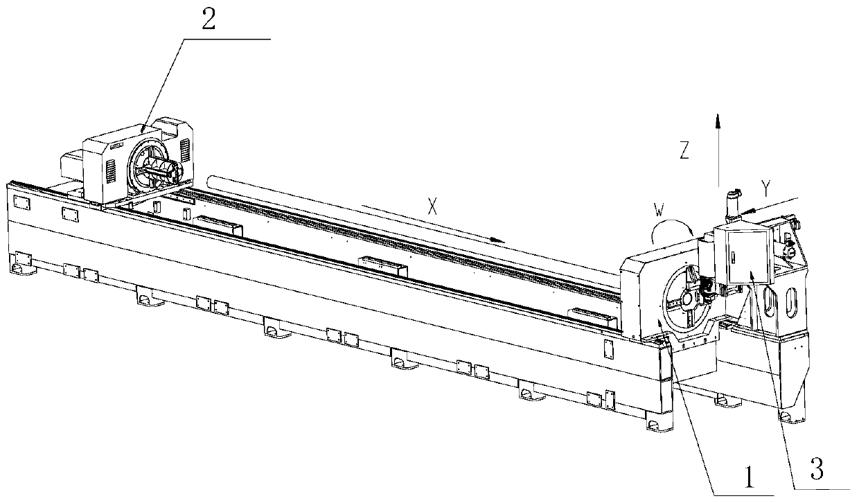Method for realizing high-speed cutting by using cutting head swing in laser tube cutter