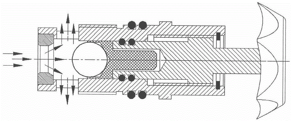 High-pressure exhaust valve for high-pressure airless sprayer