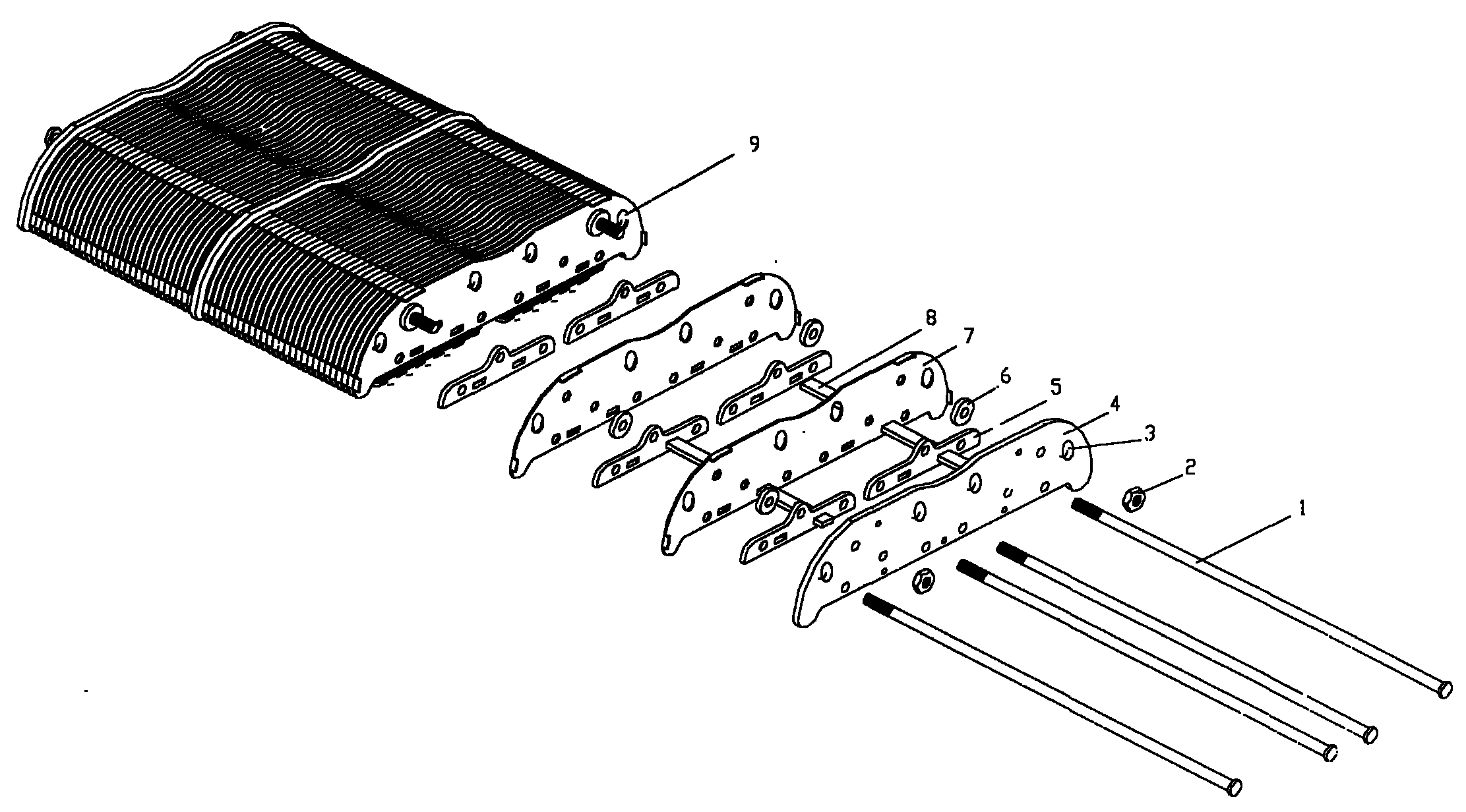 Method for manufacturing radiator of LED street lamp