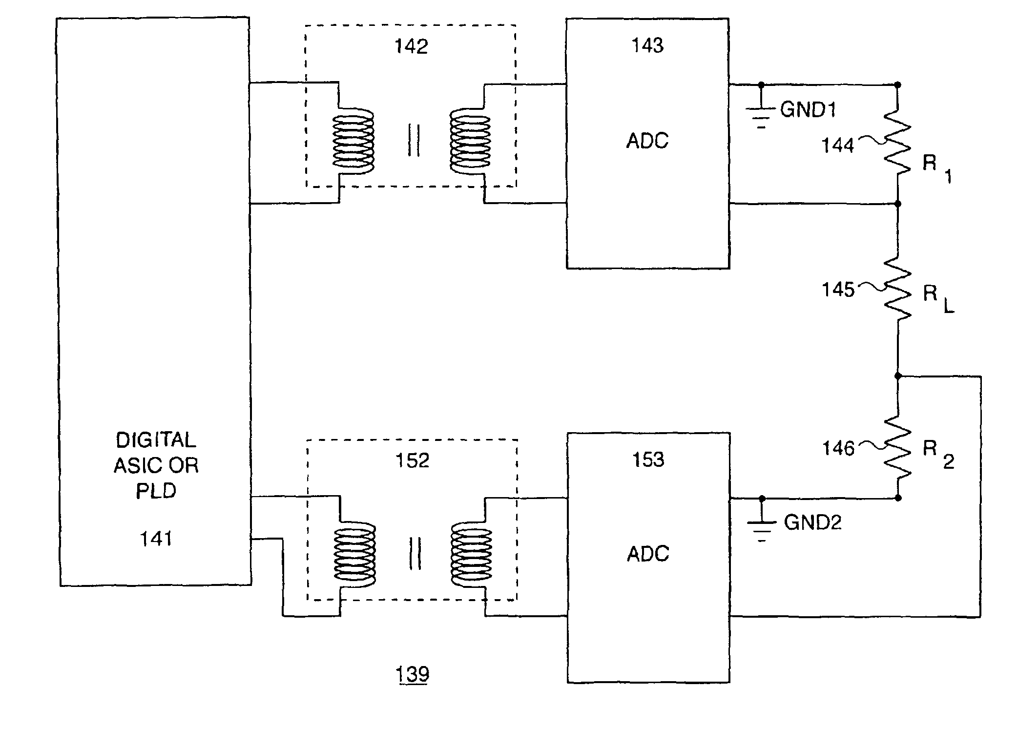 Calibration of isolated analog-to-digital converters