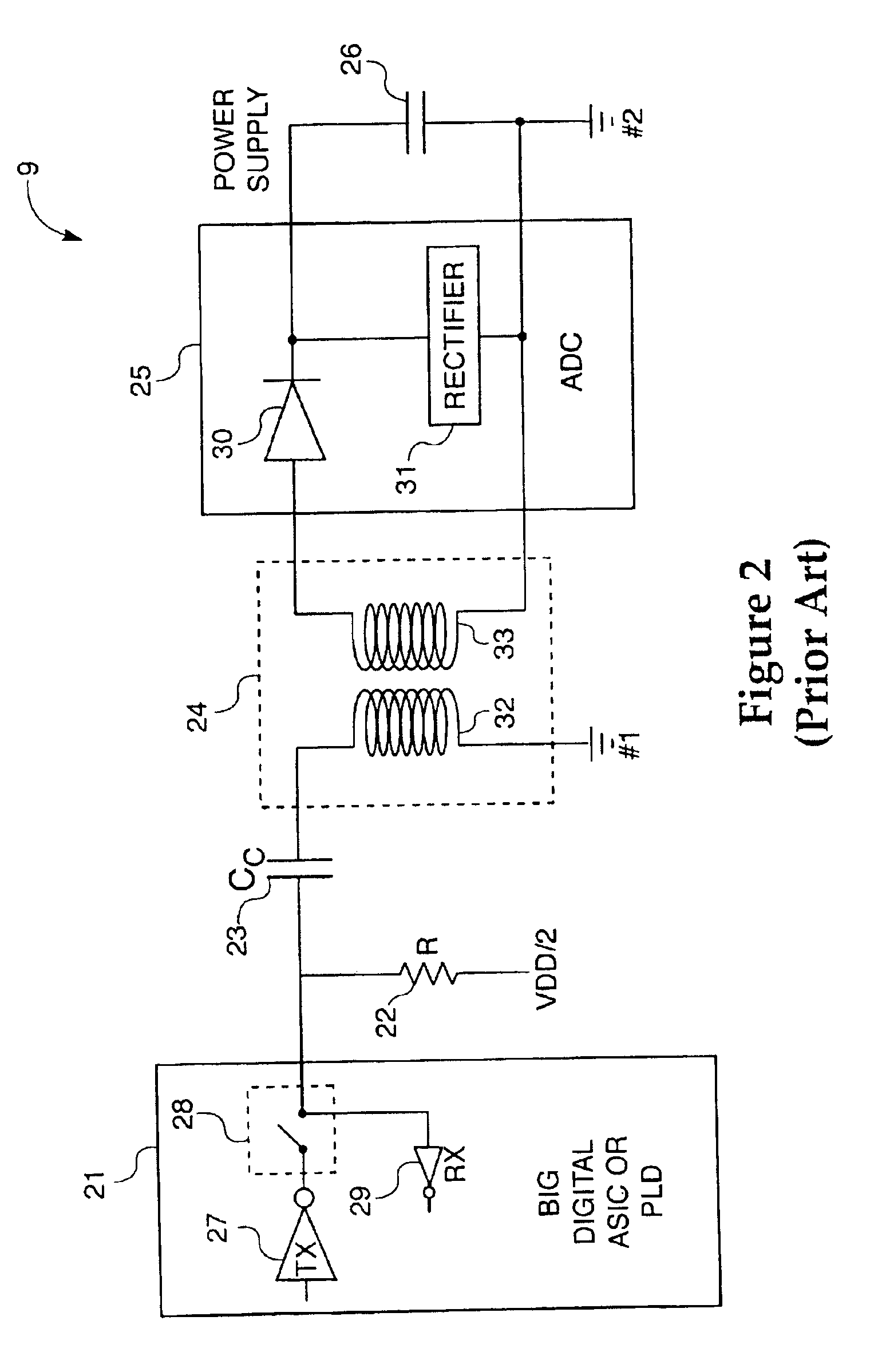 Calibration of isolated analog-to-digital converters
