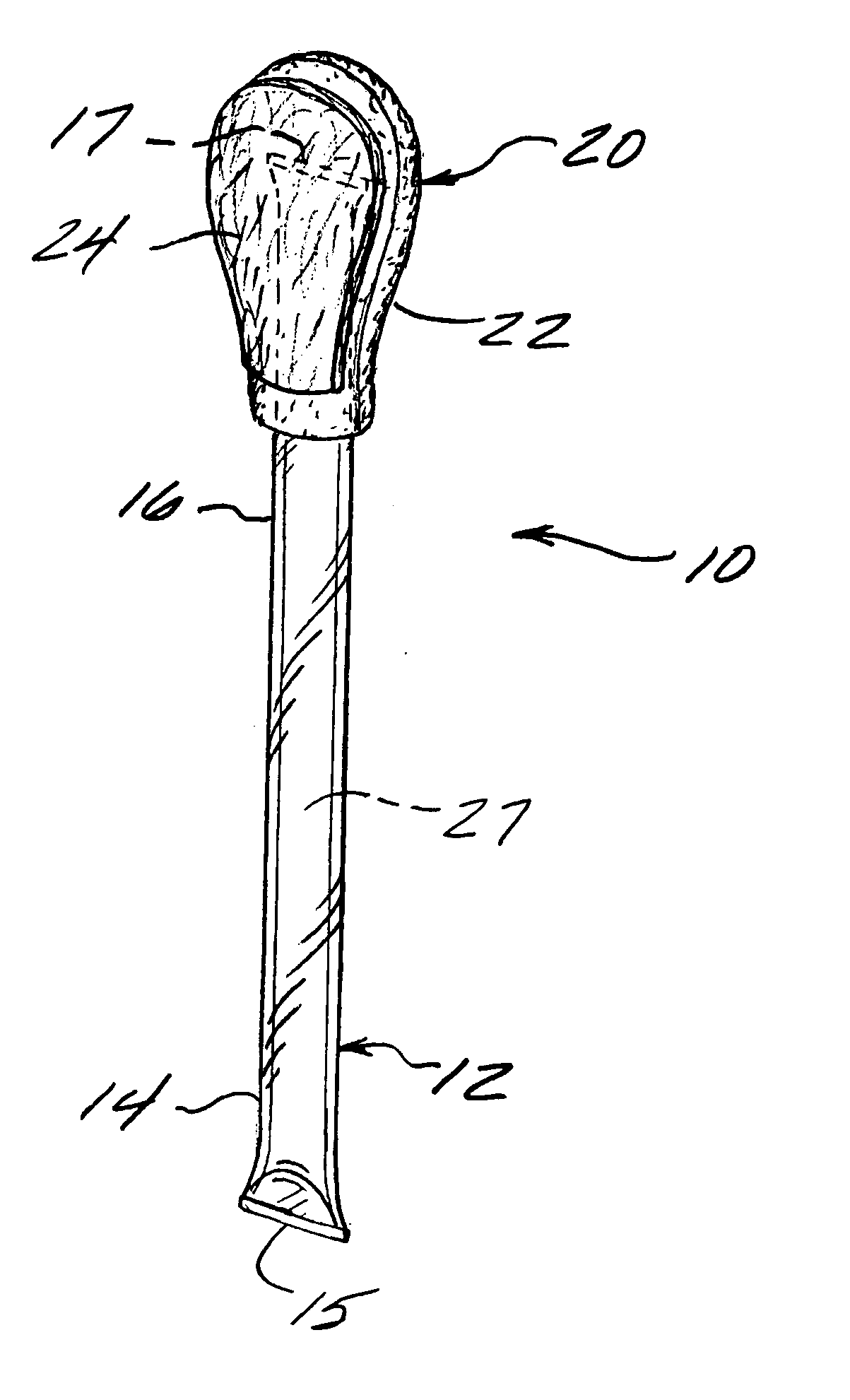 Hemostatic cleansing swab